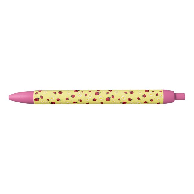 girly niedliche Marienkäfer- und Kugelschreiber (Vorderseite)