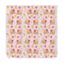 Girly Oaster Basket Chicks Pink
