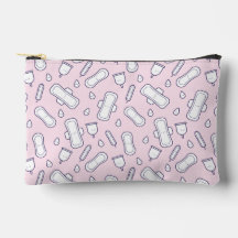 Girly Pastel Pink Cartoon Pad Erster Zeitraum