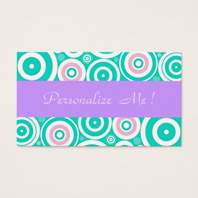 Girly Pastel Purple Mint Moderne Mariage tendance  (Devant)