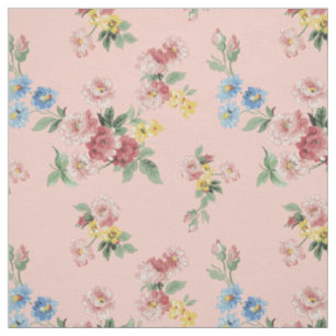 Girly Pastellmit Blumenkundengerechtes - rosa Stoff