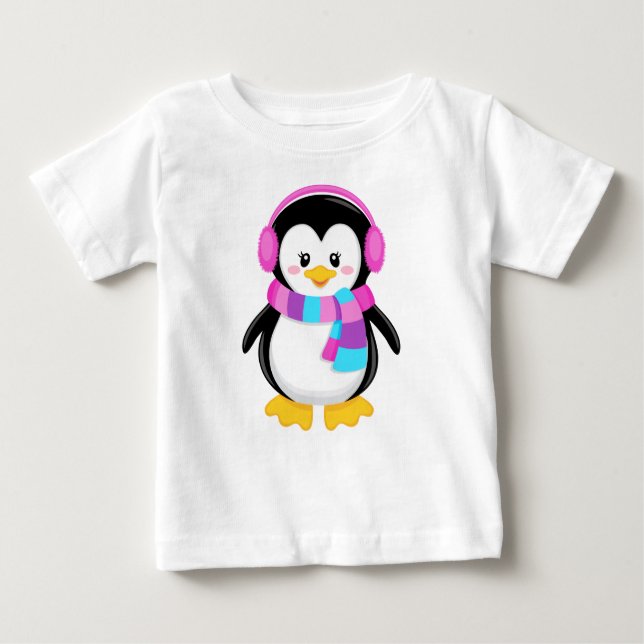 Girly Penguin Shirt (Vorderseite)