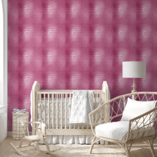 Girly Pink Chic Abstrakt Animal Tapete