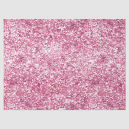 Girly Pink Glitzer Confetti Seidenpapier