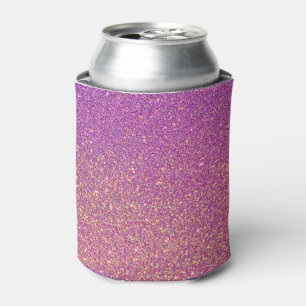 Girly Pink Glitzer Pattern Dosenkühler
