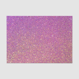 Girly Pink Glitzer Pattern Seidenpapier
