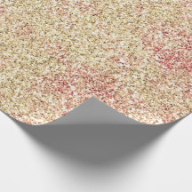 Girly Pink Gold Glitz Glitzer