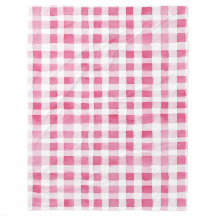 Girly Pink Kariert Stripes Weihnachten