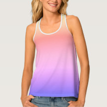 Girly Pink Lila Sunset Ombre Gradient