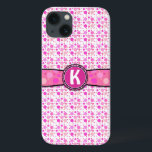 Girly Pink Polka Dot Monogram Muster title_seo2<br><div class="desc">Dieses niedliche,  mädchenhafte Design zeigt rosa Polka Punkte und einen Raum,  den Sie personalisieren / anpassen können. Fügen Sie einfach Ihr eigenes Monogramm / Initial in das Feld "Personalize It" ein. Es ist ein helles,  farbenfrohes,  hübsches Muster,  das ein tolles Geschenk für eine stilvolle,  trendige Dame machen würde.</div>