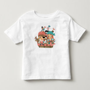 Girly Pirates Kleinkind T-shirt