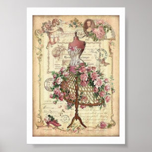 girly Plakat des Männchens