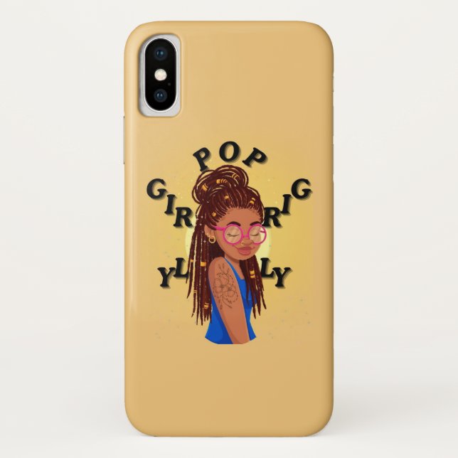 Girly pop locs phone case  (Rückseite)