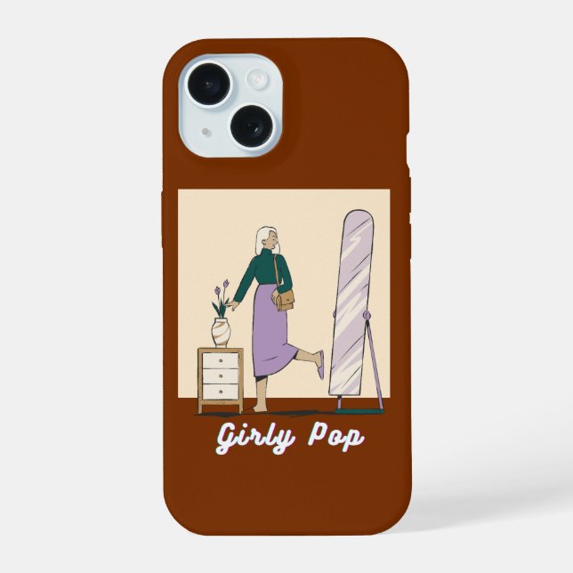 Girly pop phone case iPhone 15 hülle (Rückseite)