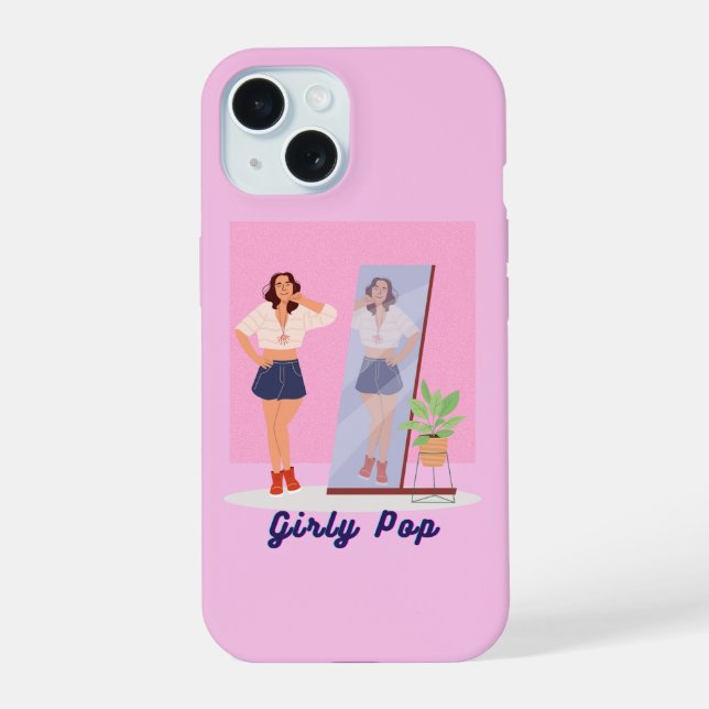 Girly pop phone case iPhone 15 hülle (Rückseite)