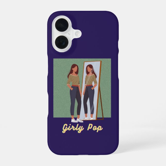 Girly pop phone case iPhone 16 hülle (Rückseite)