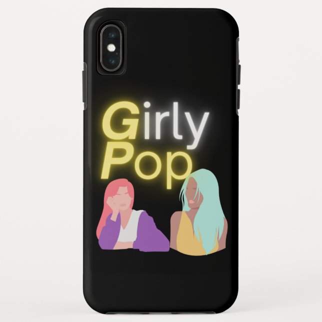 Girly pop phone  Case-Mate iPhone hülle (Rückseite)