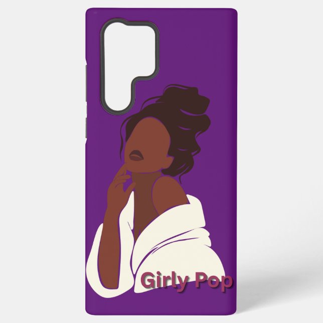 Girly Pop Phone Case Samsung Galaxy S22 Samsung Galaxy Hülle (Rückseite)