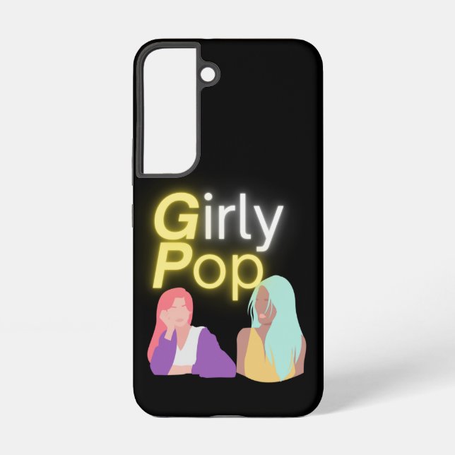 Girly pop phone  samsung galaxy hülle (Rückseite)
