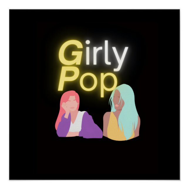 Girly pop poster (Vorderseite)