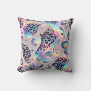 Girly Poser Leopardendruck Opal Kissen