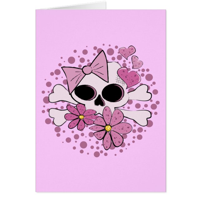 Girly Punk Skull (Vorne)