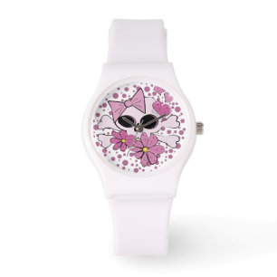 Girly Punk Skull Armbanduhr