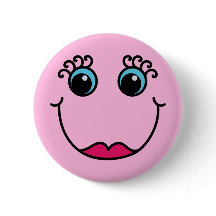 Girly rosa Dame Emoji stellen gegenüber