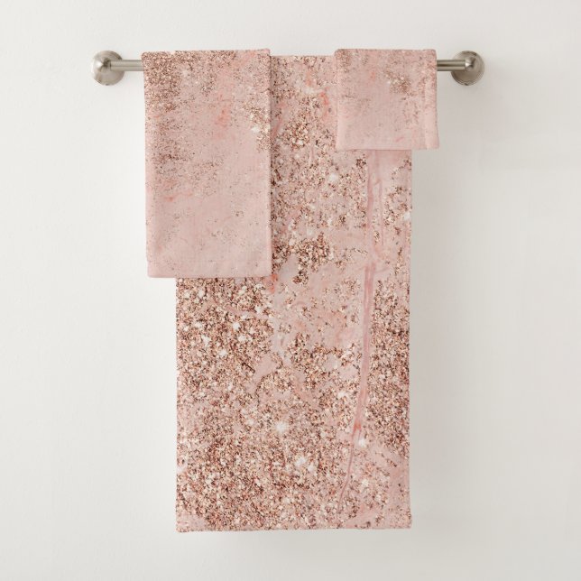 Girly rougissent le marbre rose de parties (En situation)