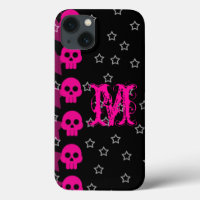 Girly Skull EMO Punk Rocker Rock IPhone 6 Fall
