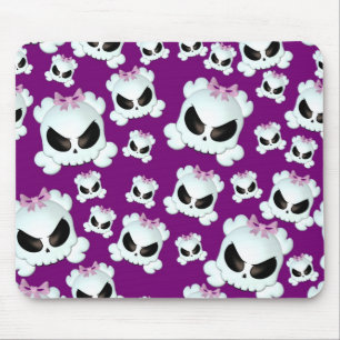 Girly Skullz Mousepad