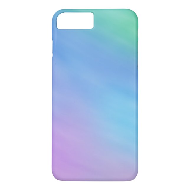 Girly Soft Rainbow Colored Sky Case-Mate iPhone Hülle (Rückseite)