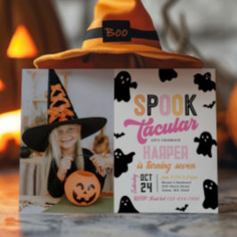 Girly Spooktacular Halloween Einladung