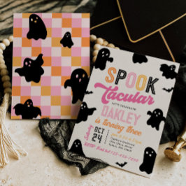 Girly Spooktacular Halloween Einladung