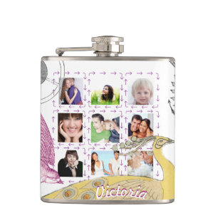 Girly Steam Punk Flachmann