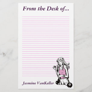 Girly Stichwort Briefpapier