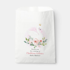 Girly Swan Princess Baby Dusche Geschenktütchen