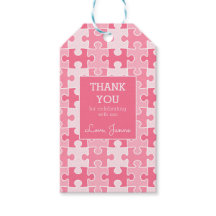 Girly Sweet Pink Piece it Together Puzzle