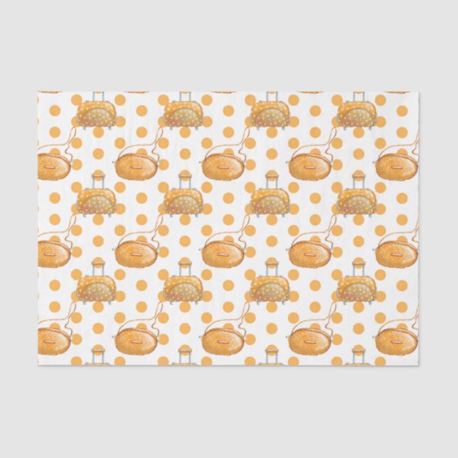 Girly Things (Design 51 Yellow/Orange Series) Seidenpapier (Vorderseite)