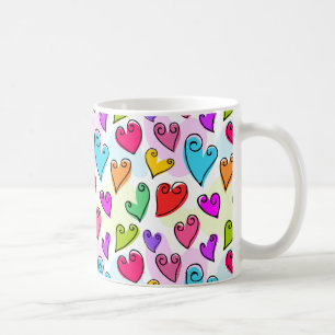 Girly Vibrants Herts Niedlich Romantischer Valenti Kaffeetasse