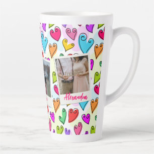 Girly Vibrants Herts Niedlich Romantisches Valenti Milchtasse