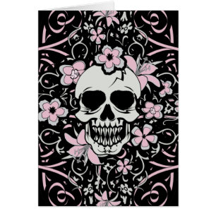 Girly Vintag Skull