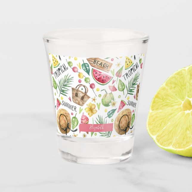 Giro Colorful Beach Relax Schnapsglas (Vorderseite)