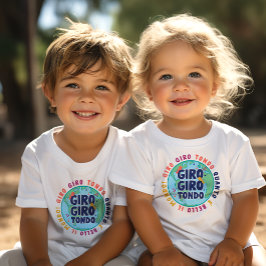 Giro Giro Tondo Italienisches Kinderzimmer Rhyme Baby T-shirt