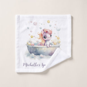Giro Niedlich Pastel Pony Wellness-Center Day Kind Waschlappen