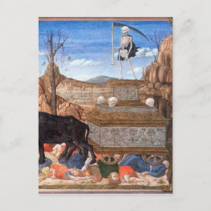 Girolamo da Cremona - Die Triumphe von Petrarca Postkarte