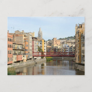 Girona Postcard Postkarte