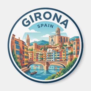 Girona, Spanien Spanien Magnet