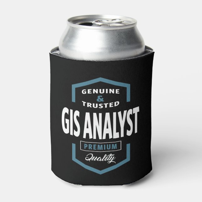 Gis Analyst | Geschenkideen Dosenkühler (Kanne Vorderseite)