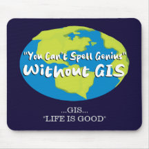 GIS, Geospatial-Mauspad